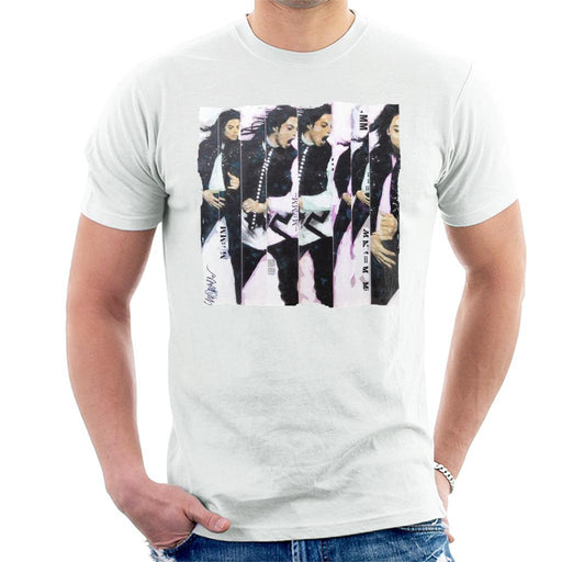 Sidney Maurer Original Portrait Of Michael Jackson 90s Mens T-Shirt - Mens T-Shirt