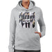 Sidney Maurer Original Portrait Of Michael Jackson 90s Womens Hooded Sweatshirt - Womens Hooded Sweatshirt
