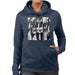 Sidney Maurer Original Portrait Of Michael Jackson 90s Womens Hooded Sweatshirt - Womens Hooded Sweatshirt