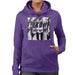 Sidney Maurer Original Portrait Of Michael Jackson 90s Womens Hooded Sweatshirt - Womens Hooded Sweatshirt