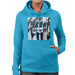 Sidney Maurer Original Portrait Of Michael Jackson 90s Womens Hooded Sweatshirt - Womens Hooded Sweatshirt