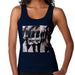Sidney Maurer Original Portrait Of Michael Jackson 90s Womens Vest - Small / Navy Blue - Womens Vest