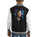 Sidney Maurer Original Portrait Of Michael Jackson Smile Kids Varsity Jacket - Kids Boys Varsity Jacket