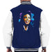Sidney Maurer Original Portrait Of Michael Jackson Smile Mens Varsity Jacket - Mens Varsity Jacket