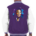 Sidney Maurer Original Portrait Of Michael Jackson Smile Mens Varsity Jacket - Mens Varsity Jacket