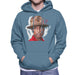 Sidney Maurer Original Portrait Of Pharrel Williams Hat Mens Hooded Sweatshirt - Mens Hooded Sweatshirt