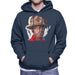 Sidney Maurer Original Portrait Of Pharrel Williams Hat Mens Hooded Sweatshirt - Mens Hooded Sweatshirt