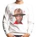Sidney Maurer Original Portrait Of Pharrel Williams Hat Mens Sweatshirt - Mens Sweatshirt