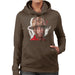 Sidney Maurer Original Portrait Of Pharrel Williams Hat Womens Hooded Sweatshirt - Womens Hooded Sweatshirt