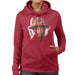 Sidney Maurer Original Portrait Of Pharrel Williams Hat Womens Hooded Sweatshirt - Womens Hooded Sweatshirt