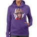 Sidney Maurer Original Portrait Of Pharrel Williams Hat Womens Hooded Sweatshirt - Womens Hooded Sweatshirt