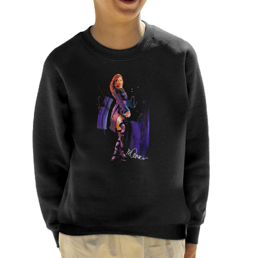 Sidney Maurer Original Portrait Of Rihanna Long Boots Kids Sweatshirt - Kids Boys Sweatshirt