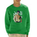 Sidney Maurer Original Portrait Of Sylvester Stallone Belt Kids Sweatshirt - Kids Boys Sweatshirt