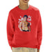Sidney Maurer Original Portrait Of Sylvester Stallone Belt Kids Sweatshirt - Kids Boys Sweatshirt