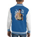Sidney Maurer Original Portrait Of Sylvester Stallone Belt Kids Varsity Jacket - X-Small (3-4 yrs) / Royal/White - Kids Boys Varsity Jacket