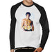 Sidney Maurer Original Portrait Of Sylvester Stallone Belt Mens Baseball Long Sleeved T-Shirt - Mens Baseball Long Sleeved T-Shirt
