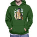 Sidney Maurer Original Portrait Of Sylvester Stallone Belt Mens Hooded Sweatshirt - Mens Hooded Sweatshirt