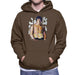 Sidney Maurer Original Portrait Of Sylvester Stallone Belt Mens Hooded Sweatshirt - Mens Hooded Sweatshirt