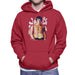 Sidney Maurer Original Portrait Of Sylvester Stallone Belt Mens Hooded Sweatshirt - Mens Hooded Sweatshirt