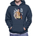 Sidney Maurer Original Portrait Of Sylvester Stallone Belt Mens Hooded Sweatshirt - Mens Hooded Sweatshirt