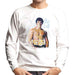 Sidney Maurer Original Portrait Of Sylvester Stallone Belt Mens Sweatshirt - Mens Sweatshirt
