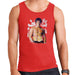Sidney Maurer Original Portrait Of Sylvester Stallone Belt Mens Vest - Mens Vest