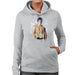 Sidney Maurer Original Portrait Of Sylvester Stallone Belt Womens Hooded Sweatshirt - Womens Hooded Sweatshirt