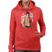 Sidney Maurer Original Portrait Of Sylvester Stallone Belt Womens Hooded Sweatshirt - Womens Hooded Sweatshirt
