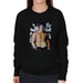 Sidney Maurer Original Portrait Of Sylvester Stallone Belt Womens Sweatshirt - Womens Sweatshirt