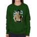 Sidney Maurer Original Portrait Of Sylvester Stallone Belt Womens Sweatshirt - Womens Sweatshirt