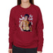 Sidney Maurer Original Portrait Of Sylvester Stallone Belt Womens Sweatshirt - Womens Sweatshirt