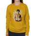 Sidney Maurer Original Portrait Of Sylvester Stallone Belt Womens Sweatshirt - Womens Sweatshirt