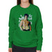Sidney Maurer Original Portrait Of Sylvester Stallone Belt Womens Sweatshirt - Womens Sweatshirt