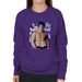 Sidney Maurer Original Portrait Of Sylvester Stallone Belt Womens Sweatshirt - Womens Sweatshirt