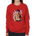 Sidney Maurer Original Portrait Of Sylvester Stallone Belt Womens Sweatshirt - Womens Sweatshirt