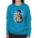 Sidney Maurer Original Portrait Of Sylvester Stallone Belt Womens Sweatshirt - Womens Sweatshirt