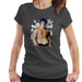 Sidney Maurer Original Portrait Of Sylvester Stallone Belt Womens T-Shirt - Womens T-Shirt