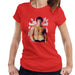 Sidney Maurer Original Portrait Of Sylvester Stallone Belt Womens T-Shirt - Womens T-Shirt