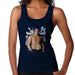 Sidney Maurer Original Portrait Of Sylvester Stallone Belt Womens Vest - Small / Navy Blue - Womens Vest