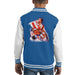 Sidney Maurer Original Portrait Of Sylvester Stallone Rocky IV Kids Varsity Jacket - X-Small (3-4 yrs) / Royal/White - Kids Boys Varsity
