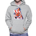 Sidney Maurer Original Portrait Of Sylvester Stallone Rocky IV Mens Hooded Sweatshirt - Mens Hooded Sweatshirt