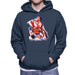 Sidney Maurer Original Portrait Of Sylvester Stallone Rocky IV Mens Hooded Sweatshirt - Mens Hooded Sweatshirt