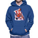 Sidney Maurer Original Portrait Of Sylvester Stallone Rocky IV Mens Hooded Sweatshirt - Mens Hooded Sweatshirt