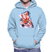 Sidney Maurer Original Portrait Of Sylvester Stallone Rocky IV Mens Hooded Sweatshirt - Mens Hooded Sweatshirt