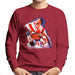 Sidney Maurer Original Portrait Of Sylvester Stallone Rocky IV Mens Sweatshirt - Mens Sweatshirt