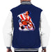 Sidney Maurer Original Portrait Of Sylvester Stallone Rocky IV Mens Varsity Jacket - Mens Varsity Jacket