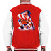Sidney Maurer Original Portrait Of Sylvester Stallone Rocky IV Mens Varsity Jacket - Mens Varsity Jacket