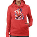 Sidney Maurer Original Portrait Of Sylvester Stallone Rocky IV Womens Hooded Sweatshirt - Womens Hooded Sweatshirt