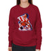Sidney Maurer Original Portrait Of Sylvester Stallone Rocky IV Womens Sweatshirt - Womens Sweatshirt