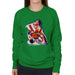 Sidney Maurer Original Portrait Of Sylvester Stallone Rocky IV Womens Sweatshirt - Womens Sweatshirt